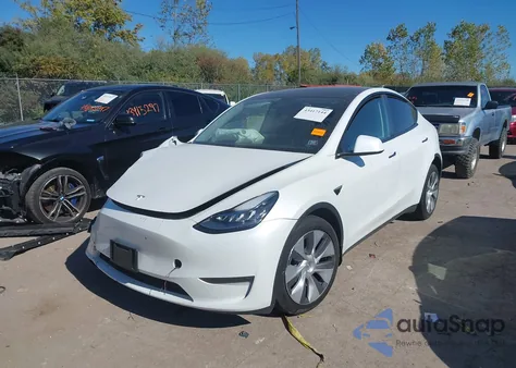 2021 Tesla Model Y Long Range Dual Motor All-Wheel Drive from USA, damaged, VIN 5YJYGDEE6MF298085